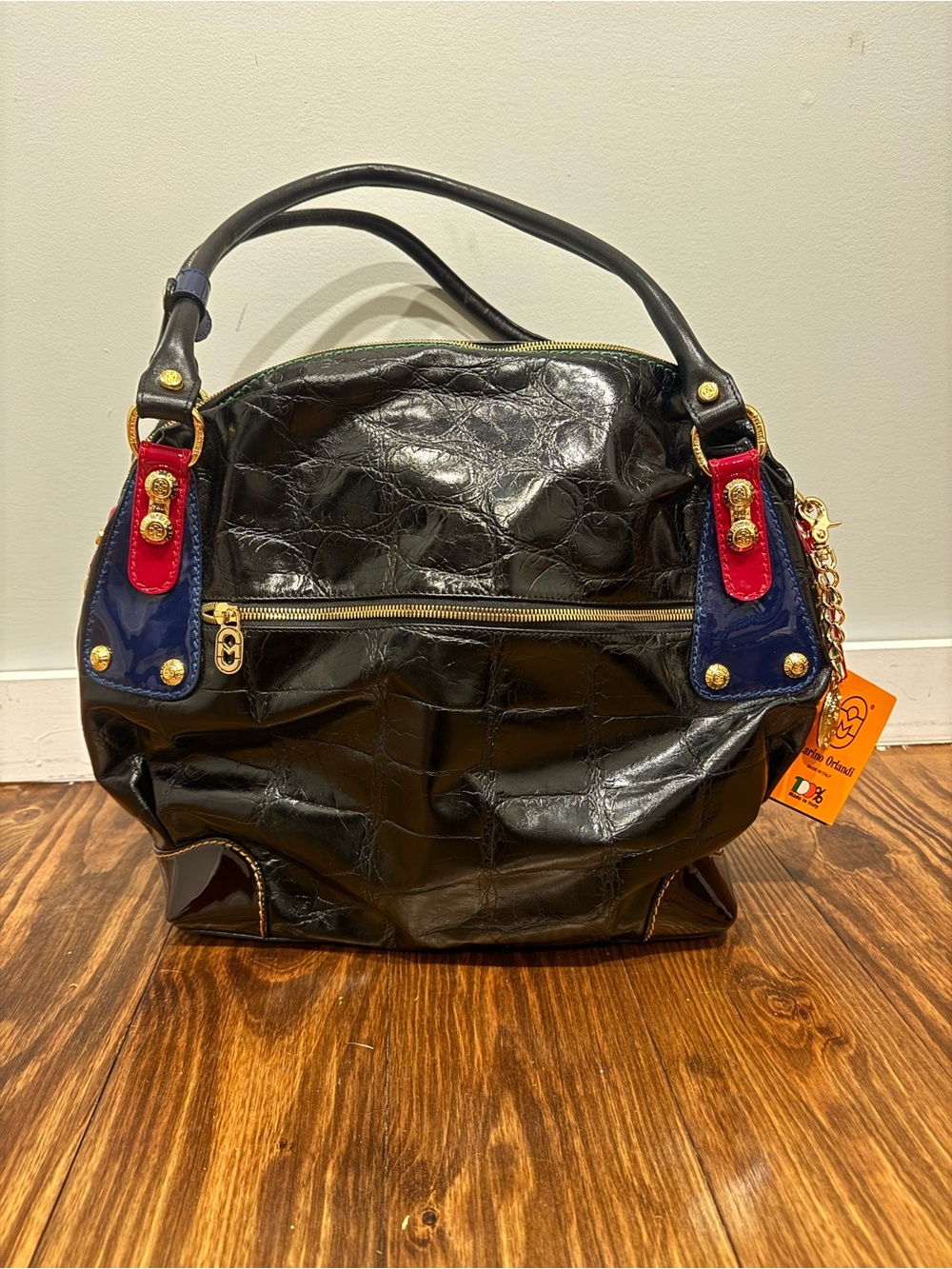 Marino Orlandi Alligator Large Bag